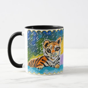 Caneca Baby Tiger "Art by Kids"