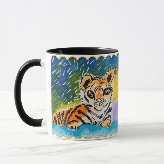 Caneca Baby Tiger "Art by Kids" (Esquerda)