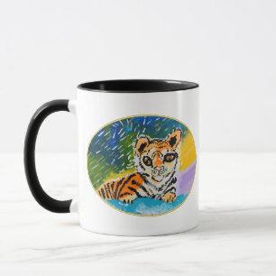 Caneca Baby Tiger "Art by Kids"