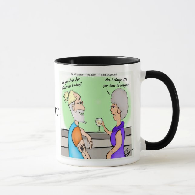 Caneca Babysitter Combo Mug (Direita)
