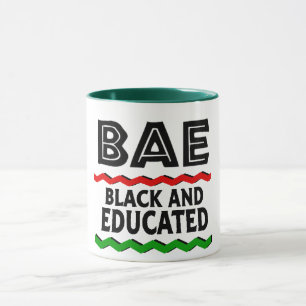 Caneca BACA Negra e Mug Educado