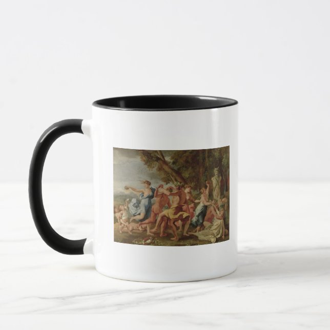 Caneca Bacchanal antes de um Herm, c.1634 (Esquerda)