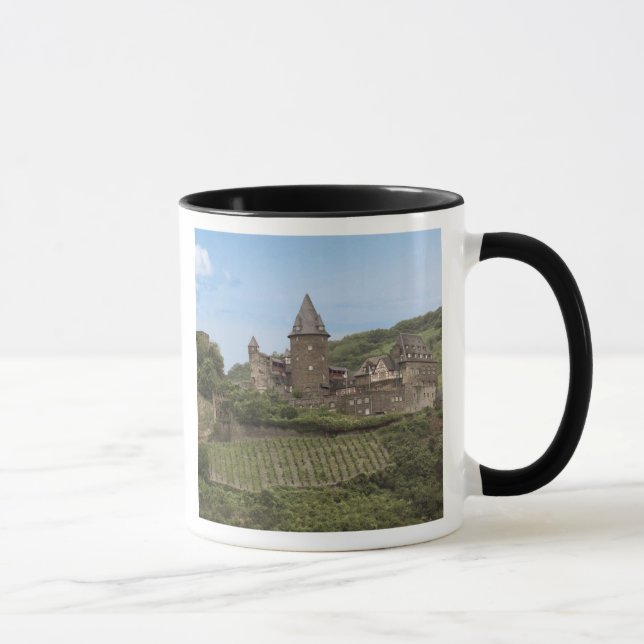 Caneca Bacharach, Alemanha, Castelo Stahleck, Palácio (Direita)