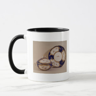 Caneca Bacia de Vincennes e suporte, c.1745