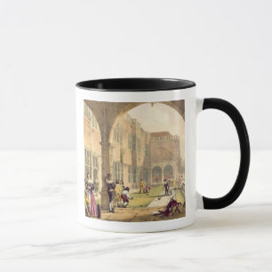 Caneca Bacias no terraço em Bramshill em 1600, 'de A