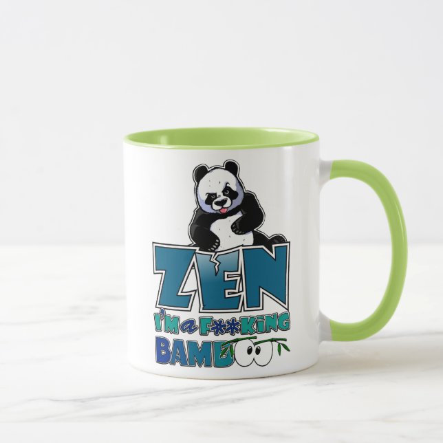 Caneca Bad panda i'm a f**king bamboo (Direita)