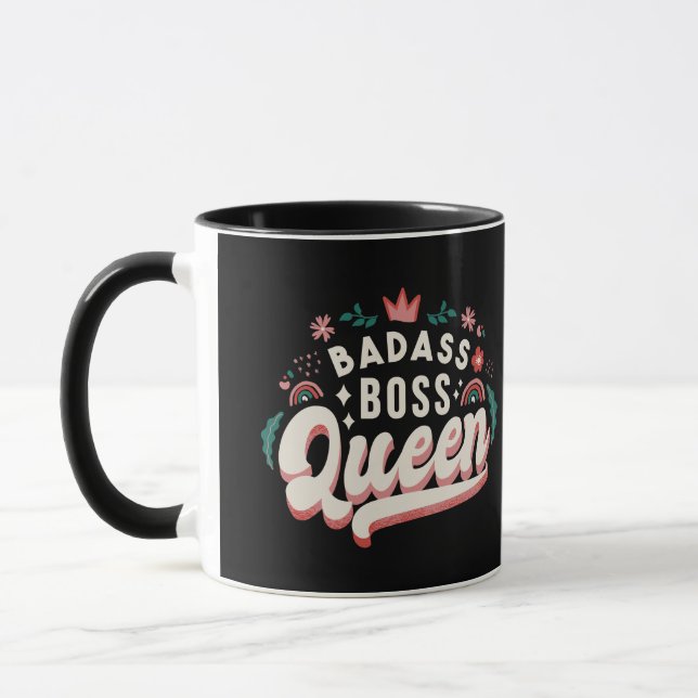Caneca Badass Boss Queen (Esquerda)