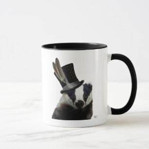 Caneca Badger Steampunk no Top Hat
