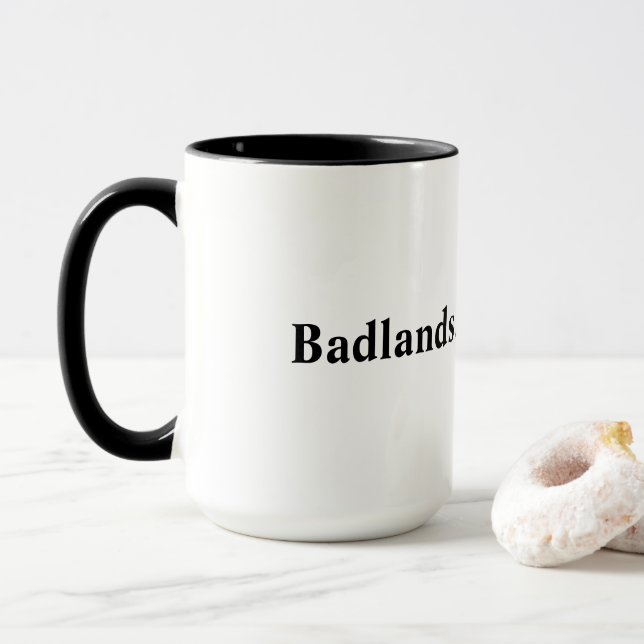 Caneca Badlands Mug (Com Donut)