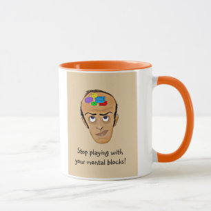 Caneca Bagagem emocional! - Humor do psiquiatria