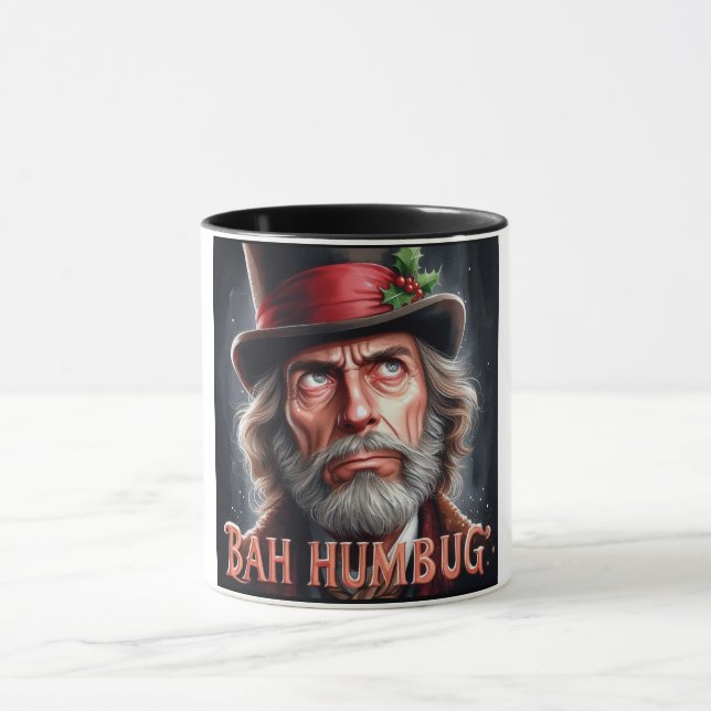 Caneca Bah Humbug Scrooge Christmas Mug (Centro)