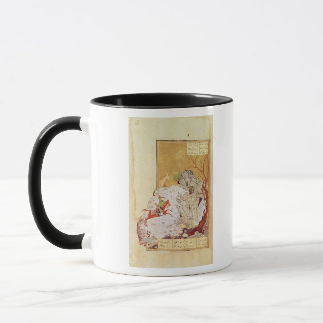 Caneca Bahrum Gur que massacra o dragão (Esquerda)