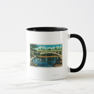 Caneca Baía de Depoe e ponte, baía de OregonDepoe, OU