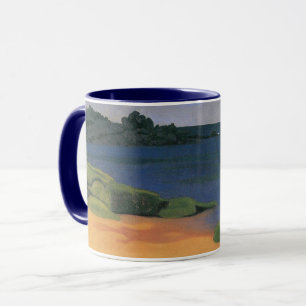 Caneca Baía de Tregastel de Felix Vallotton, Arte Fino