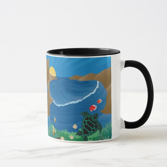 Caneca Baía Havaí de Hanauma (Direita)
