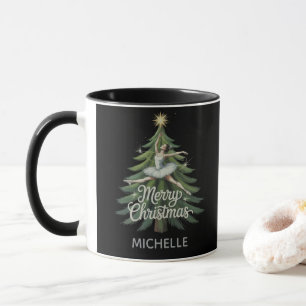 Caneca Bailarina personalizada dançarina de balé natal 