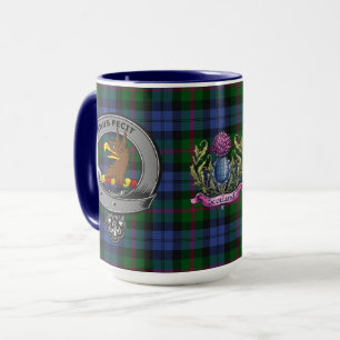 Caneca Baird Clan Crachá e Tartan