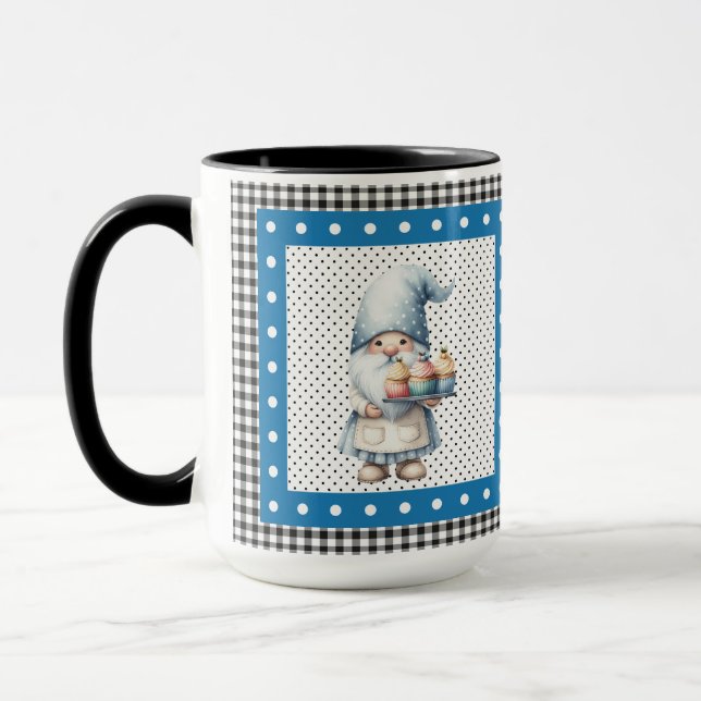Caneca Baker Gnomos Personalizados Mug (Esquerda)