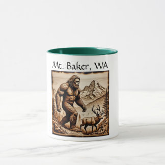 Caneca Baker Montado de Pé Grande, WA