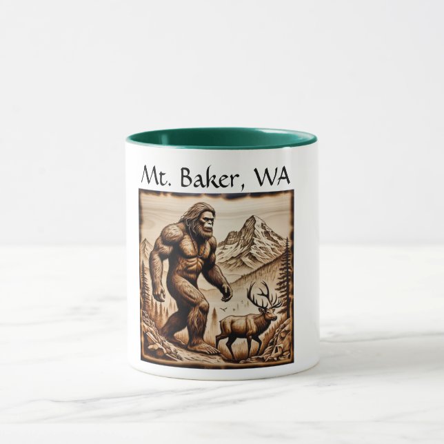 Caneca Baker Montado de Pé Grande, WA (Centro)