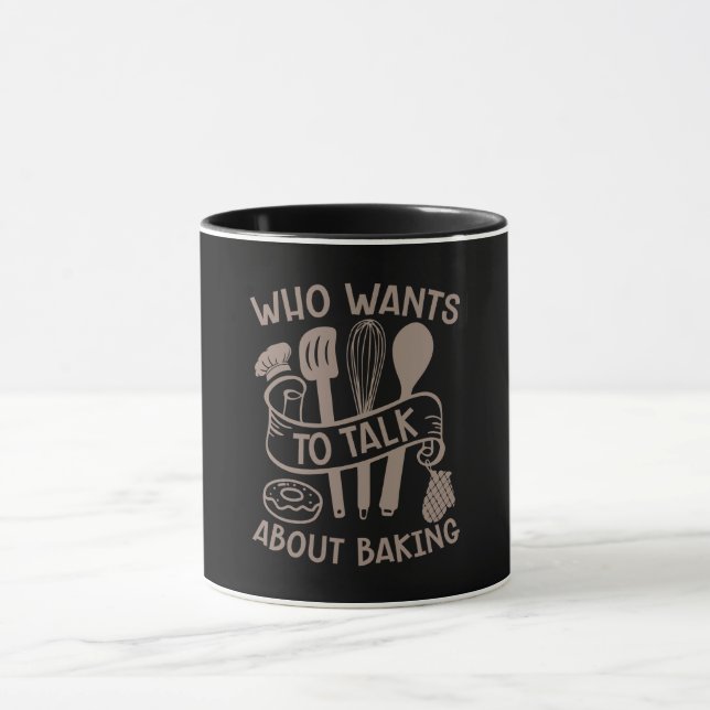 Caneca Baker Que Quer Falar Sobre Baking De Panificação (Centro)