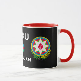 Caneca Bakı Azərbaycan Fincan de Baku*