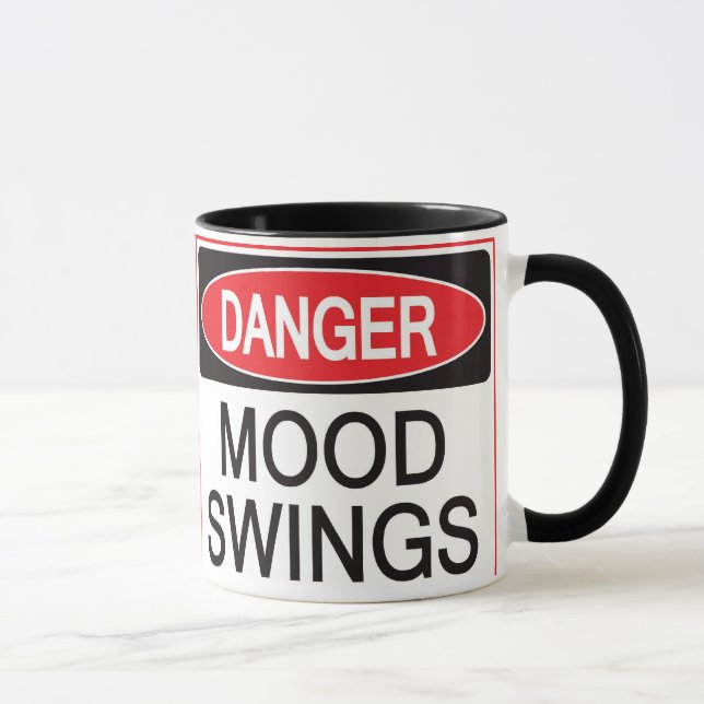 Caneca balanço de humor do perigo (Direita)