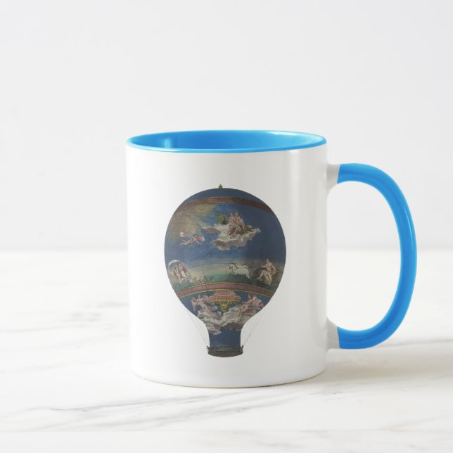 Caneca Balão de Ar Quente Aerostático da Máquina (Direita)