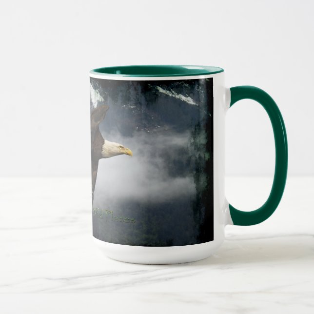 Caneca BALD EAGLE E MISTY FOREST Tea & Coffee Mug (Direita)