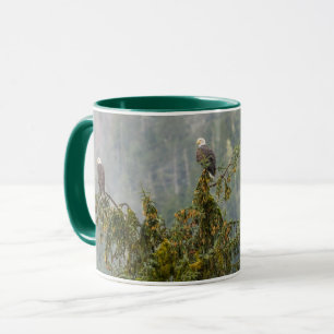 Caneca Bald Eagles Floresta Nacional do Alasca em Tonga
