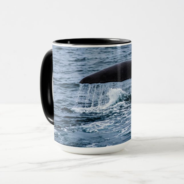 Caneca Baleia de esperma (Frente Esquerda)