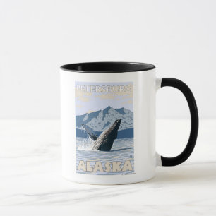 Caneca Baleia de Humpback - Petersburgo, Alaska