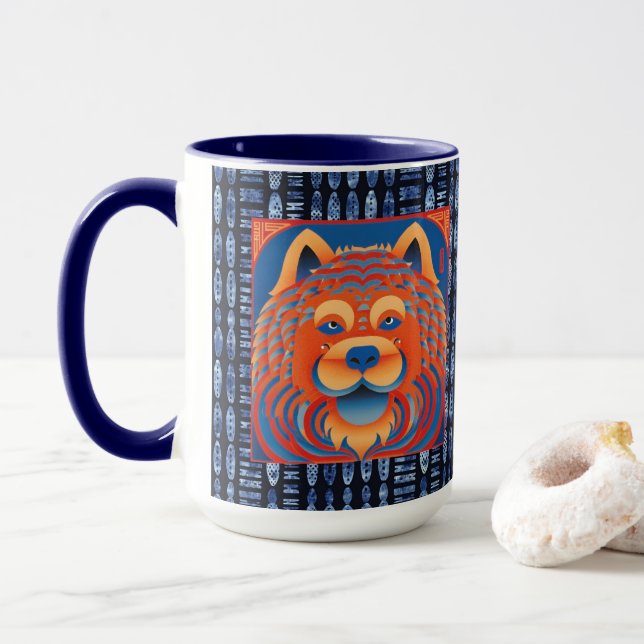Caneca BALI BLISS Chow dog 15 onças (Com Donut)