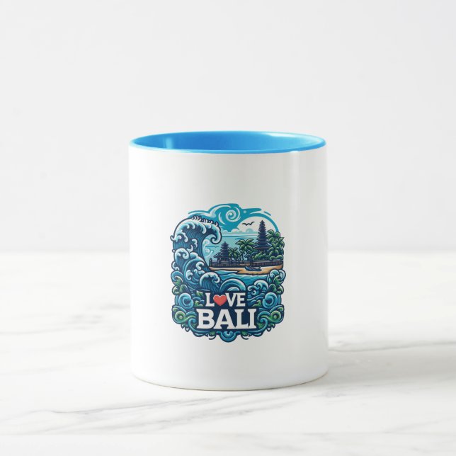 Caneca Bali Mug Azul e Verde (Centro)
