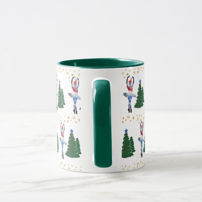 Caneca Ballerina, Ano Novo, Black 325 ml Ringer Combo (Alça)