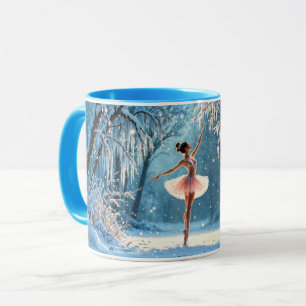 Caneca Ballerina, brilhante dança da elegância da moda