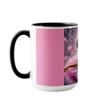 Ballerina Shimmer Coffee Pink Mug
