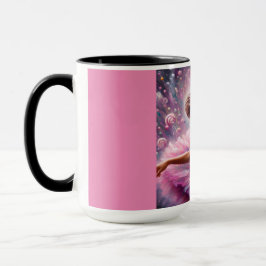 Caneca Ballerina Shimmer Coffee Pink Mug