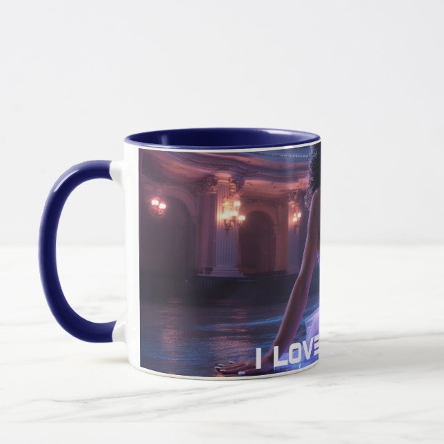 CANECA BALLET - EU AMO BALLET (Esquerda)