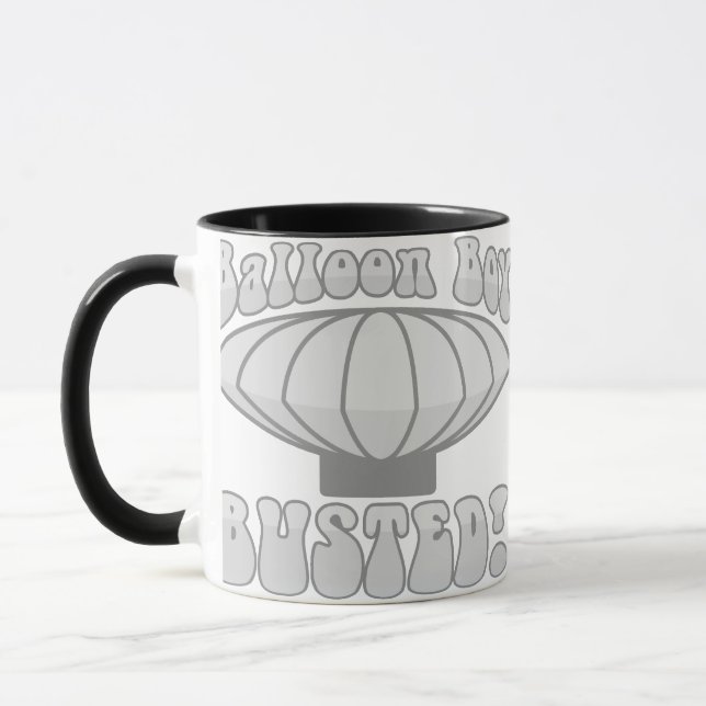 Caneca Balloon Boy Busted (Esquerda)