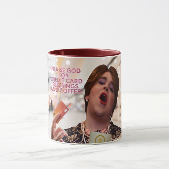 Caneca Bambi's Credit Card Bessings and Coffee Mug (Centro)