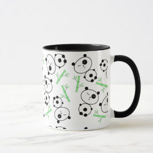 Caneca Bambu e pandas