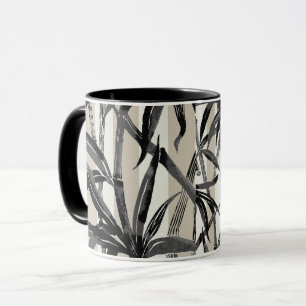 Caneca Bambu, Selva do Havaí - Black and Taupe