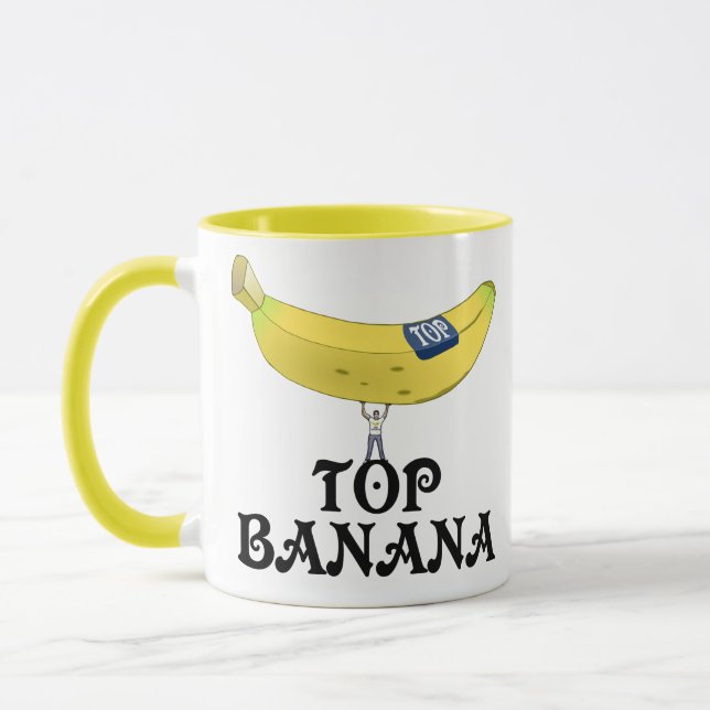 Caneca Banana Superior - Personalizada (Esquerda)