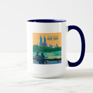 Caneca Banco Central de New York Park