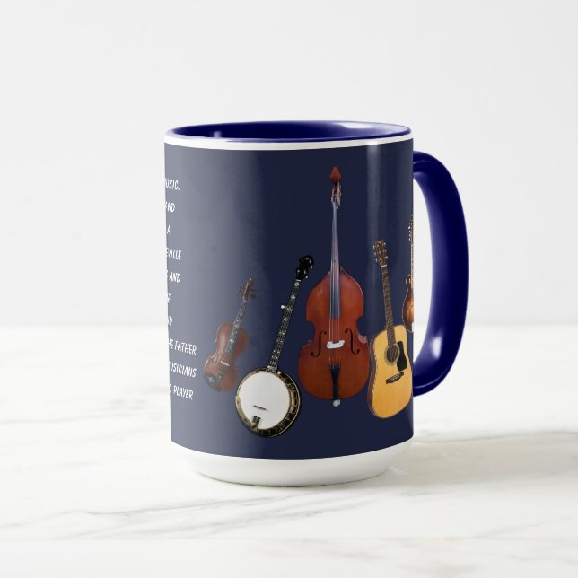 CANECA BANDA DE BLUEGRASS (Frente Esquerda)