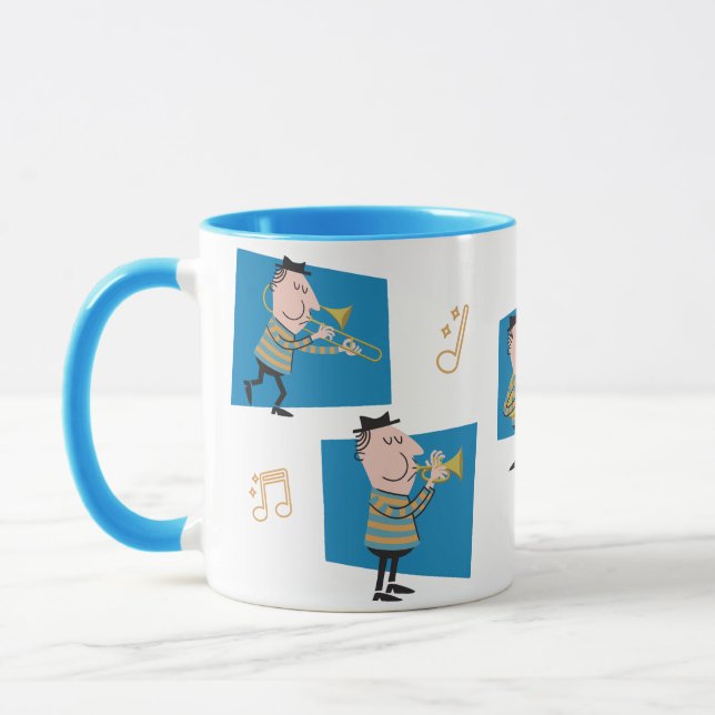 Caneca Banda de Jazz (Esquerda)