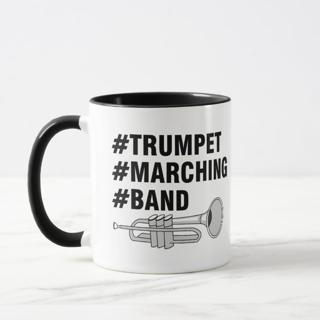 Caneca Banda de Marcha de Trompete (Esquerda)
