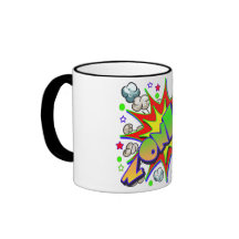 Banda desenhada ZONK do vetor