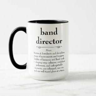 Caneca Banda Diretor Definição Obrigado Presente